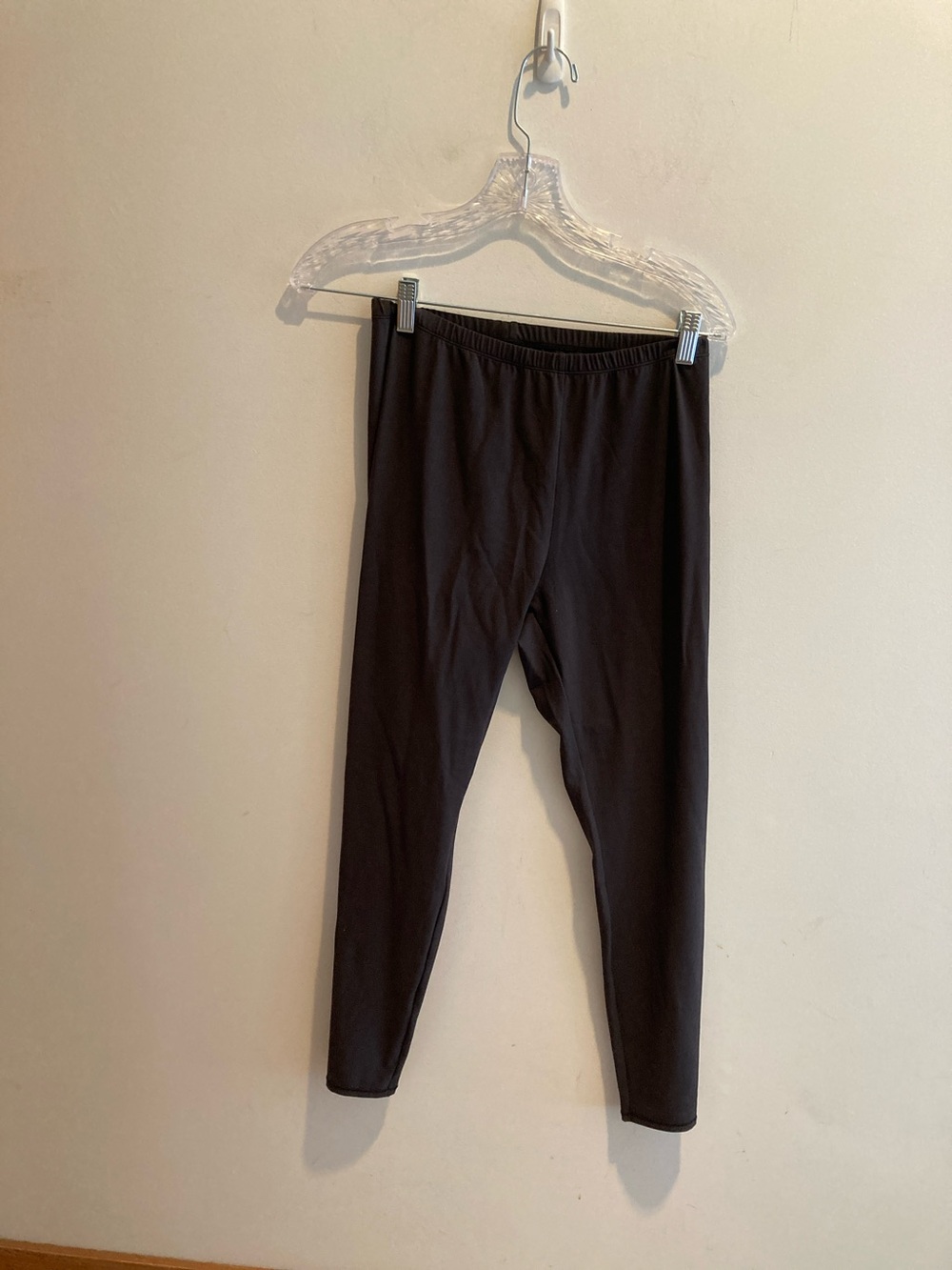 SKIMS Black Stretch Leggings